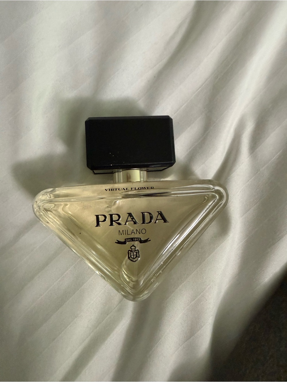 Prada Eau de Parfum in Clear Amber Glass Bottle